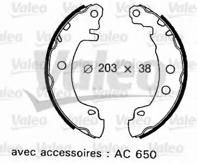 Комплект тормозных колодок VALEO купить