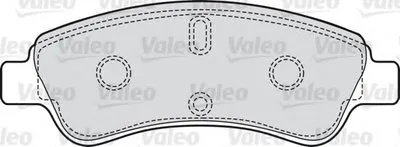 Комплект тормозных колодок, дисковый тормоз VALEO купить