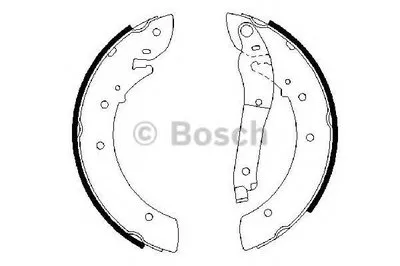 Комплект тормозных колодок BOSCH купить