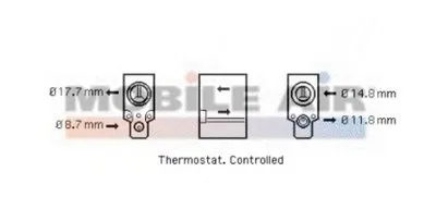 Расширительный клапан, кондиционер VAN WEZEL купить