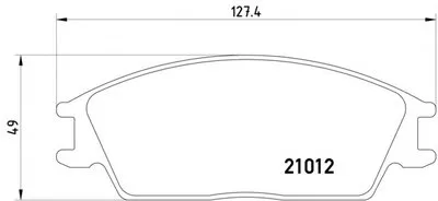 Комплект тормозных колодок, дисковый тормоз MINTEX купить