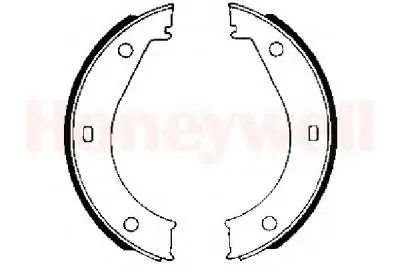Комплект тормозных колодок, стояночная тормозная система JURID купить