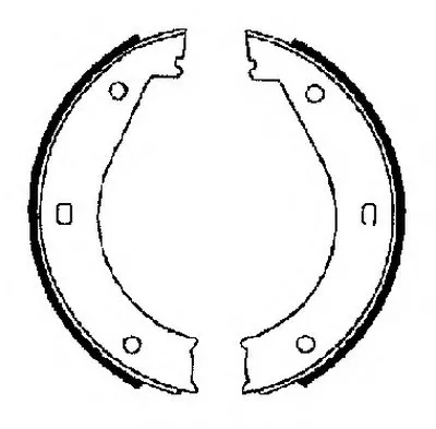 Комплект тормозных колодок, стояночная тормозная система FTE купить