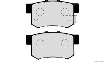 Комплект тормозных колодок, дисковый тормоз HERTH+BUSS JAKOPARTS купить