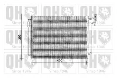 Конденсатор, кондиционер QUINTON HAZELL купить