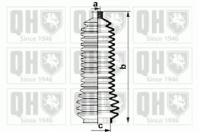 Комплект пылника, рулевое управление QUINTON HAZELL купить