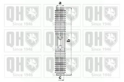Комплект пылника, рулевое управление QUINTON HAZELL купить