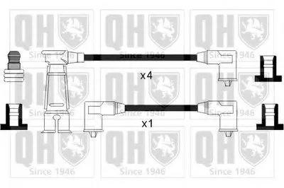Комплект проводов зажигания CI QUINTON HAZELL купить