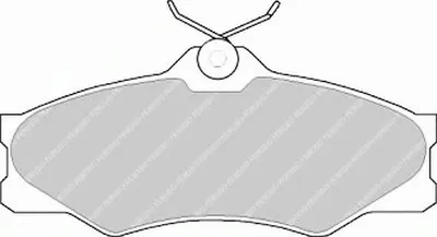 Комплект тормозных колодок, дисковый тормоз PREMIER FERODO купить