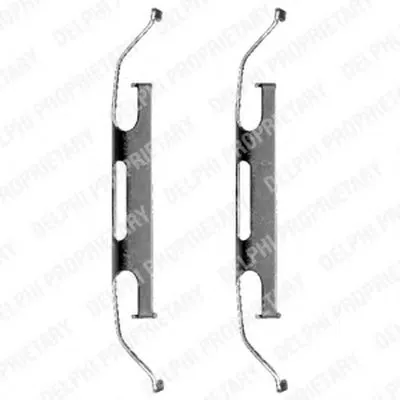 Комплектующие, колодки дискового тормоза DELPHI купить