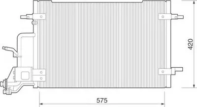 Конденсатор, кондиционер MAGNETI MARELLI купить