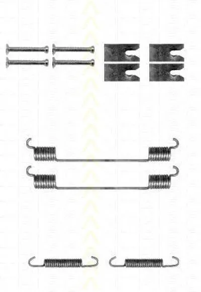 Комплектующие, тормозная колодка TRISCAN купить