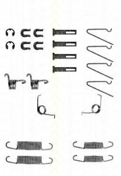 Комплектующие, тормозная колодка TRISCAN купить