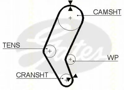 Ремень ГРМ TRISCAN купить