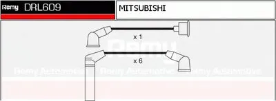Комплект проводов зажигания Brand New REMY (Multiline) DELCO REMY купить