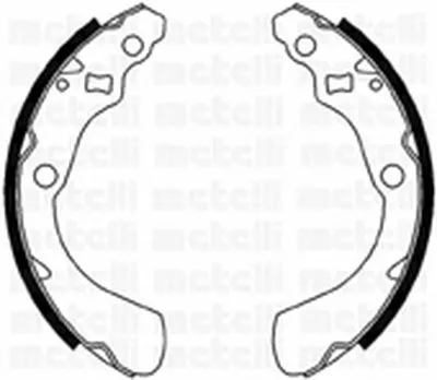Комплект тормозных колодок METELLI купить