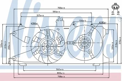 Вентилятор, охлаждение двигателя