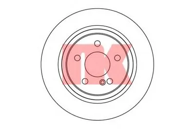 Тормозной диск NK купить