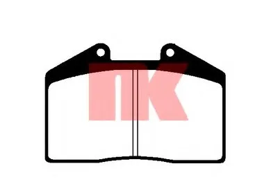 Комплект тормозных колодок, дисковый тормоз NK купить