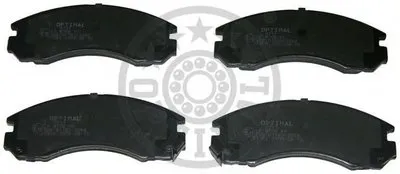 Комплект тормозных колодок, дисковый тормоз OPTIMAL купить