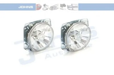 Комплект главных фар 'COLOUR LINE' JOHNS купить