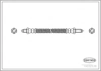 Тормозной шланг CORTECO купить