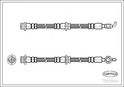 Тормозной шланг CORTECO купить