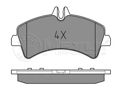 Комплект тормозных колодок, дисковый тормоз MEYLE купить