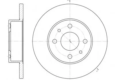 Тормозной диск REMSA купить