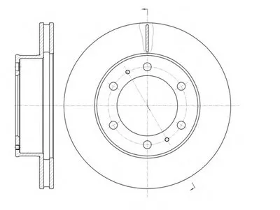 Тормозной диск REMSA купить
