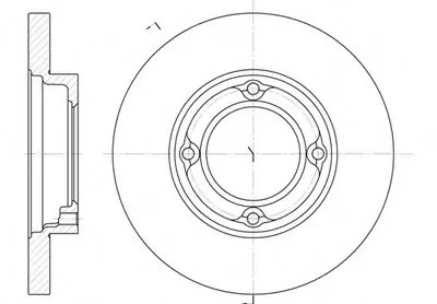 Тормозной диск REMSA купить
