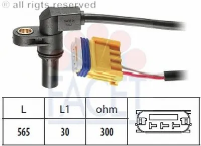 Датчик частоты вращения, автоматическая коробка передач FACET купить