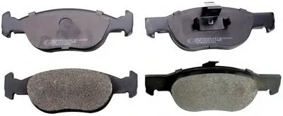 Комплект тормозных колодок, дисковый тормоз DENCKERMANN купить