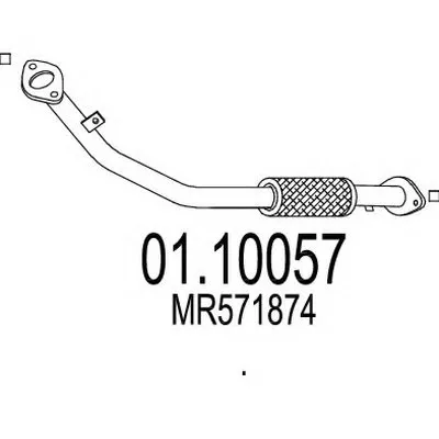 Труба выхлопного газа MTS купить