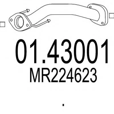 Труба выхлопного газа MTS купить
