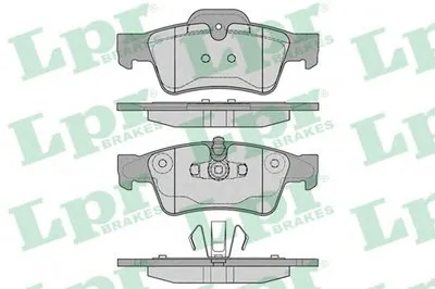 Комплект тормозных колодок, дисковый тормоз LPR купить