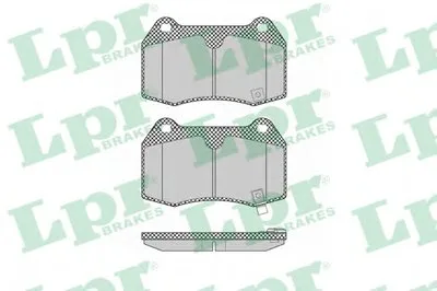 Комплект тормозных колодок, дисковый тормоз LPR купить