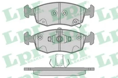 Комплект тормозных колодок, дисковый тормоз LPR купить
