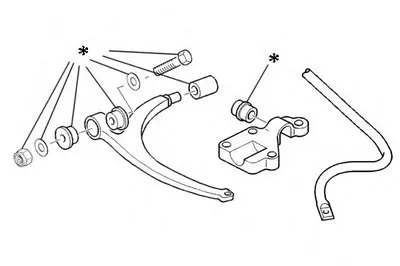 Комлектующее руля, подвеска колеса OCAP купить