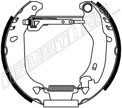 Комплект тормозных колодок FAST KIT TRUSTING купить