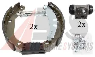 Комплект тормозных колодок SMARTKIT A.B.S. купить