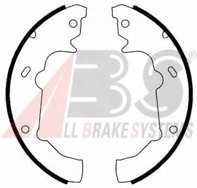Комплект тормозных колодок A.B.S. купить