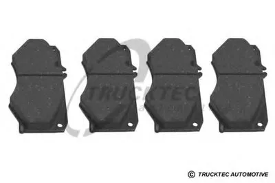 Комплект тормозных колодок, дисковый тормоз TRUCKTEC AUTOMOTIVE купить