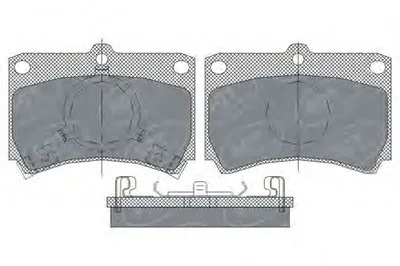 Комплект тормозных колодок, дисковый тормоз SCT Germany купить