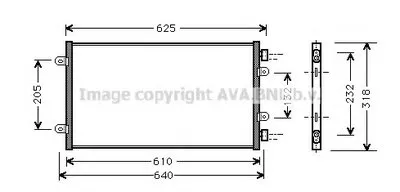Конденсатор, кондиционер AVA QUALITY COOLING купить