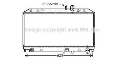 Радиатор, охлаждение двигателя AVA QUALITY COOLING купить