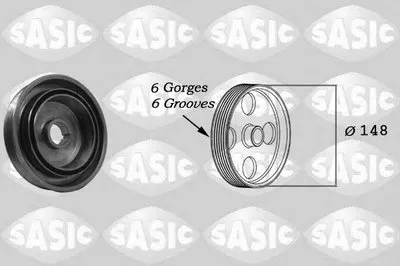 Ременный шкив, коленчатый вал SASIC купить