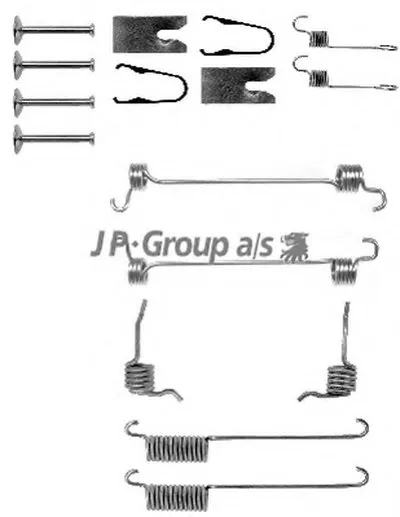 Комплектующие, тормозная колодка QH JP GROUP купить