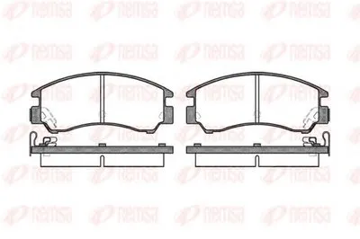 Комплект тормозных колодок, дисковый тормоз KAWE купить