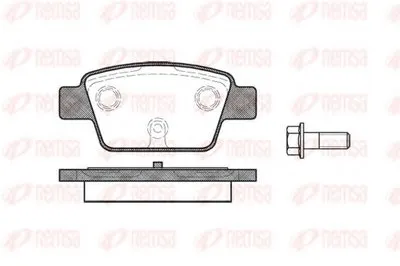 Комплект тормозных колодок, дисковый тормоз KAWE купить